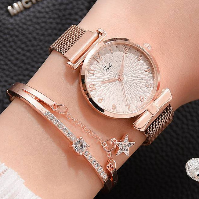 Relógio Feminino - Style Lux + Bracelete Grátis